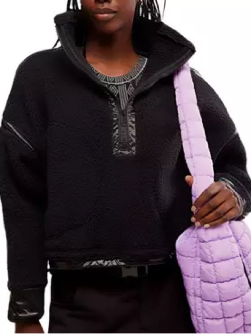 Free People Movement Mountain High Half-Zip Fleece